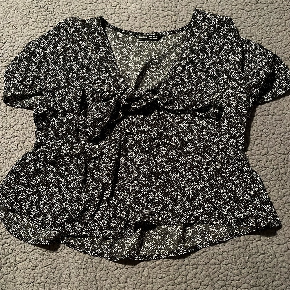 Tie front shirt